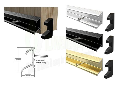 Double fin door rain deflector - door,