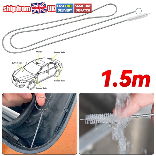 Flexible car drain dredge - car,