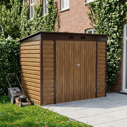 4ft garden storage shed - x,