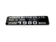 Honda XR500R 1980 Compatible