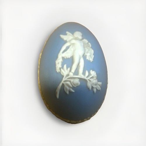 Wedgwood pale blue - , jasperware