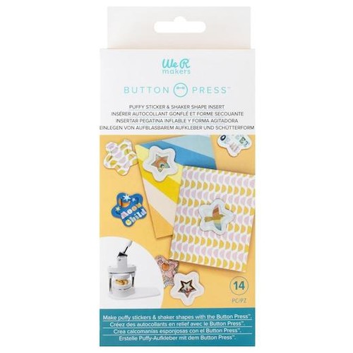 Memory keepers button - r,