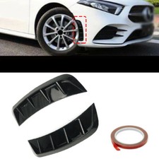  2Pcs Black Car Bonnet Air