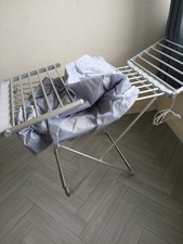 Electric Heated Clothes Airer Dryer Indoor Horse Rack Laundry Folding Washing