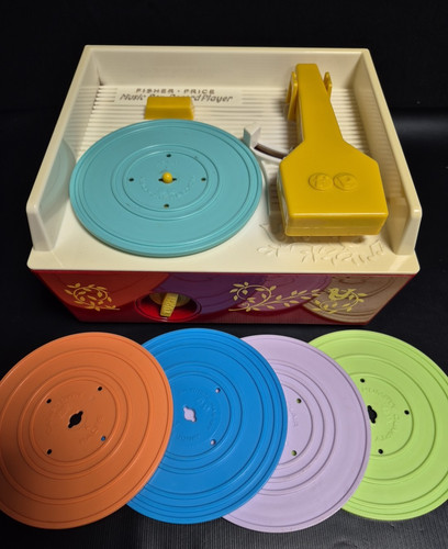 Fisher price music box record - price,