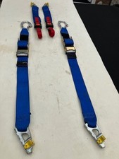  SET OF WHEELCHAIR RESTRAINTS / STRAPS TO FIT UNWIN TRACKING