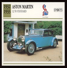 1932 1933 Aston Martin  12/50