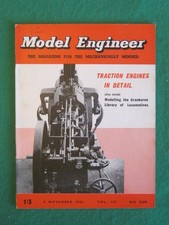 MODEL ENGINEER - TRACTION ENGINES - 8 Nov 1962 vol 127 # 3200