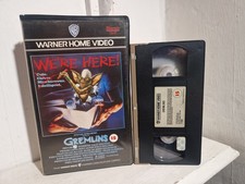 Gremlins -  Big Box Ex Rental VHS Original Release In Original Box