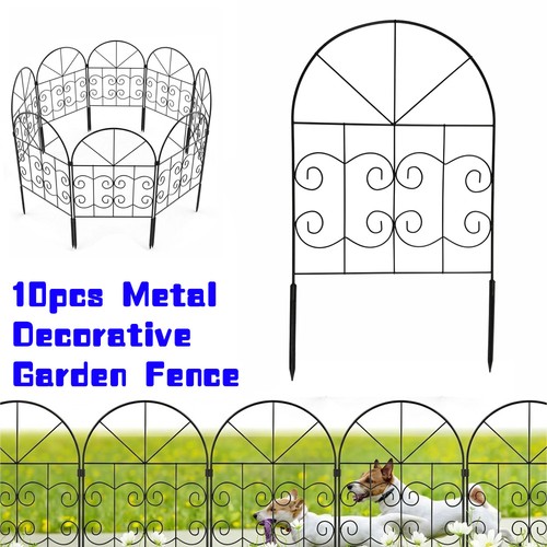 Pack metal garden fence - pack,