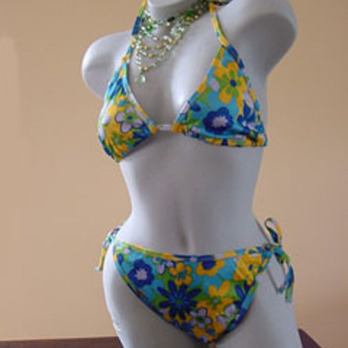 Bikini halterneck triangle