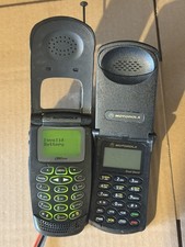 Motorola StarTAC ST7897  + Motorola NEXTEL iDEN i1000 Rare Clamshell Phone