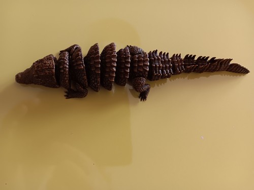Bronze articulated jizai style - bronze,