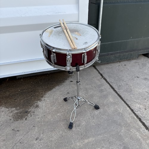 14x5 snare drum with stand - ,