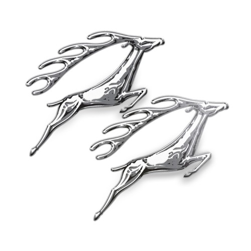 Triumph stag badge sticker - triumph,