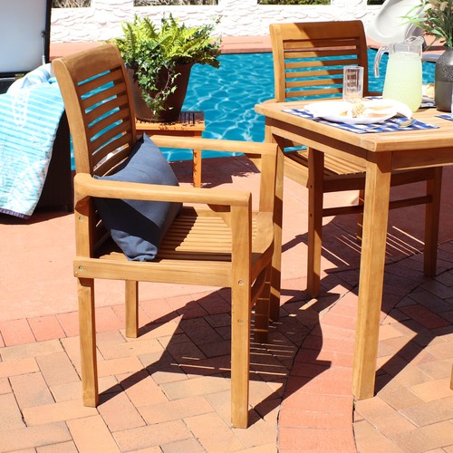 Teak wood outdoor - wood, dining