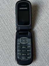 Samsung GT-E1150i Black & Silver Flip Mobile Phone