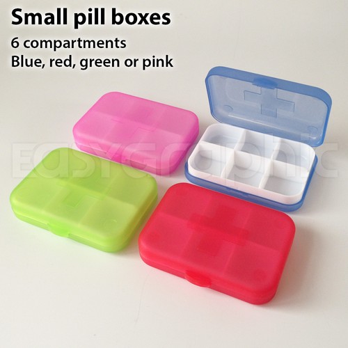 Small mini pill box - small, with