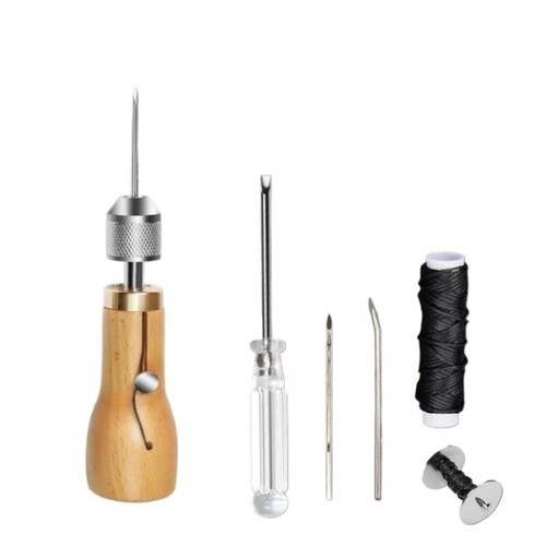 Heavy duty stitching awl - stitching, kit
