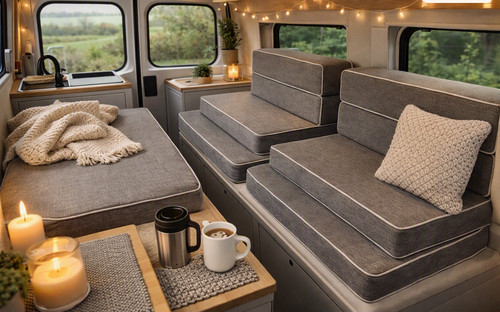 Campervan cushions caravan - cushions,