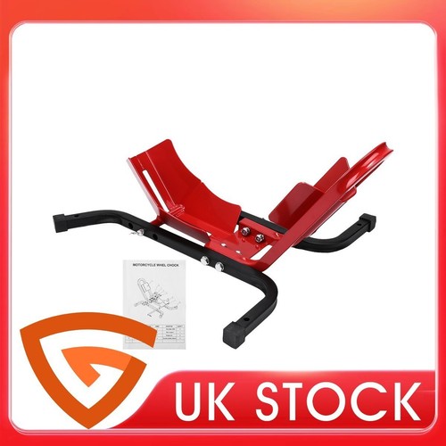 Front wheel chock stand - front,
