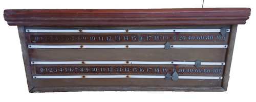 Vintage large wooden snooker - vintage,