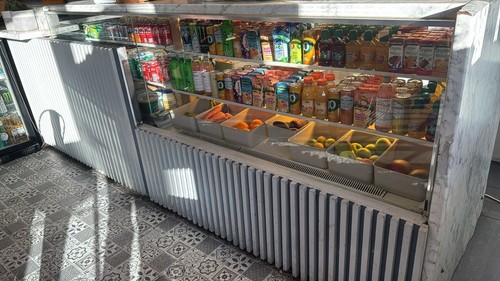 Coffe shop counter display - coffe,