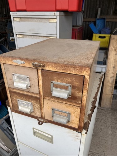 Vintage art metal drawer - vintage,