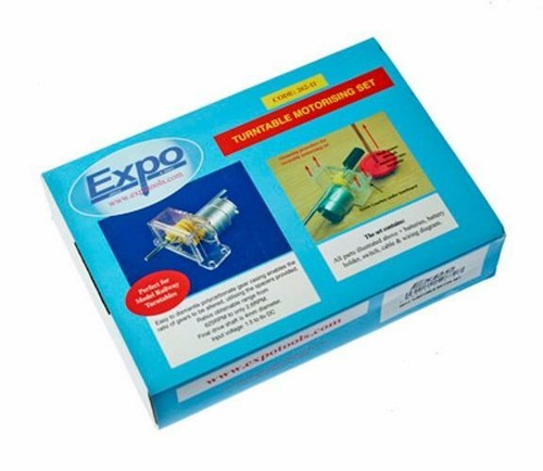 Expo turntable motorising - expo,