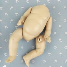 Vintage Doll Body Doll part German Composition Art Supply 6.69 inch Doll repair