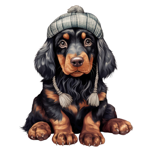 10x gordon setter - gordon, car