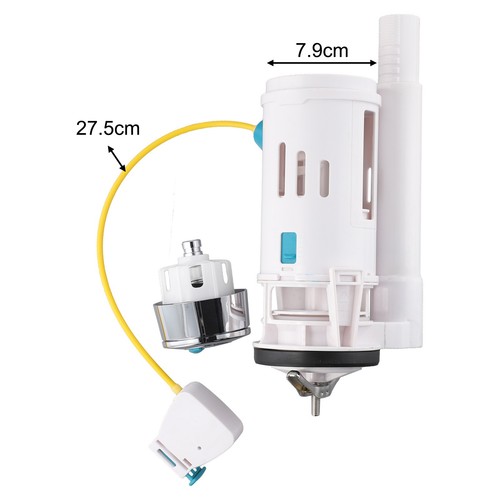 Toilet flush button - toilet,