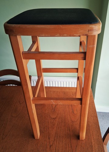 Vintage wooden kitchen bar