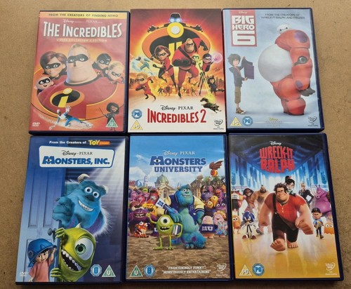 Disney pixar films - pixar, dvd