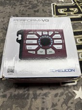 TC Helicon Perform VG Vocal and Guitar Processor Works Great Sounds Great Clean