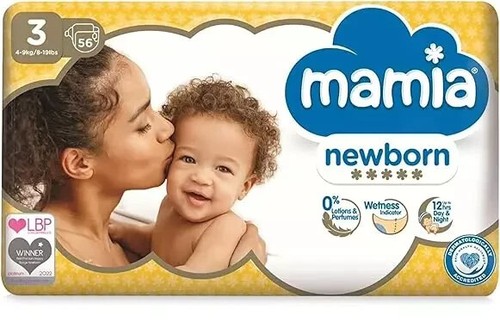 Mamia new born nappies - new,