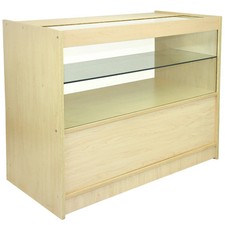 Shop Cabinet Maple Retail