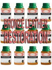 Bronze Leather Restoration Paint Hard Wearing Anti Scuff Scratch Repair Fix