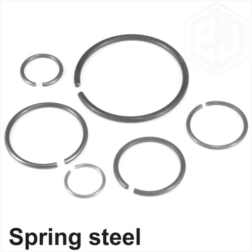 Retaining rings round - rings, wire