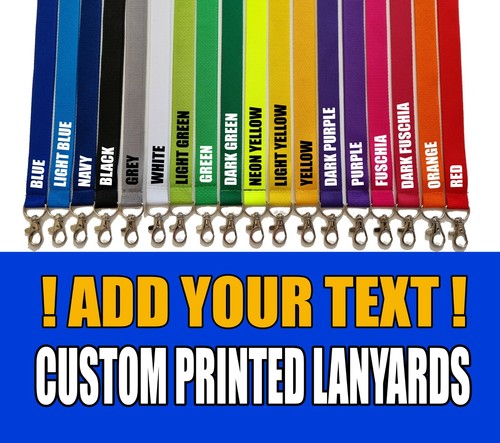 Printed plain lanyard - printed,