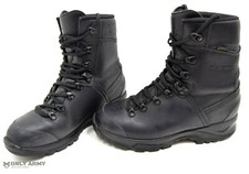 German Army Issue LOWA Black Goretex Boots SF Leather Boots Combat Para Used GR1