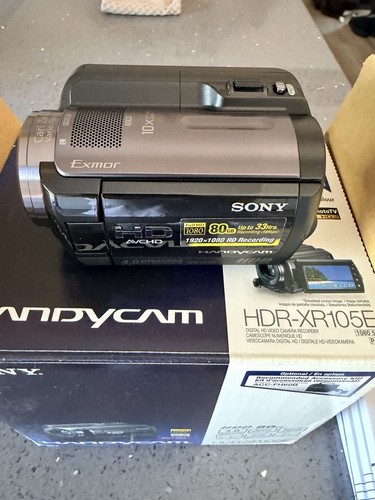Sony handycam hdr xr105e - handycam, hdr-xr105e