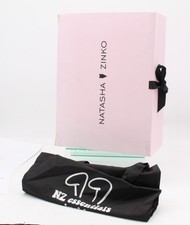 NATASHA ZINKO BOX 85MM THIGH-HIGH BOOTS UK 3 EU 36 BLACK RRP £1199 AD