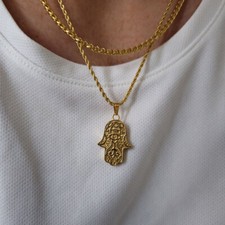 Hamsa Necklace, Evil Eye