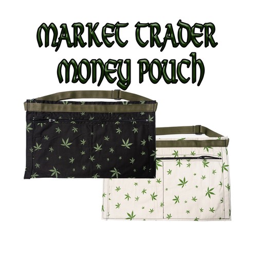Hemp leaf market trader - trader, money
