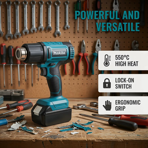 Makita 18v cordless heat - 18v, gun