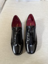 Marco Moreo White Label Brand New Black Zipper Platform Shoe 8.5 EU 39