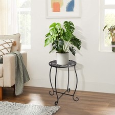 Black Metal Plant Pot Stand