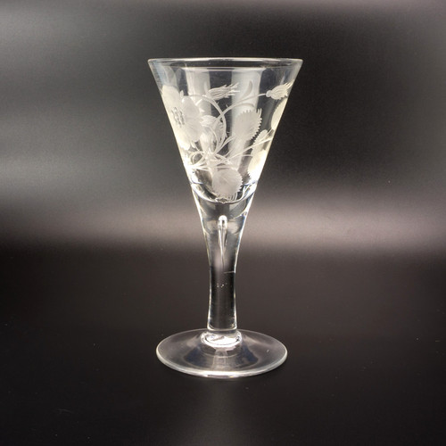 Antique victorian wine glass - victorian,