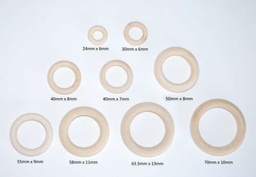 Natural wooden linking - natural,